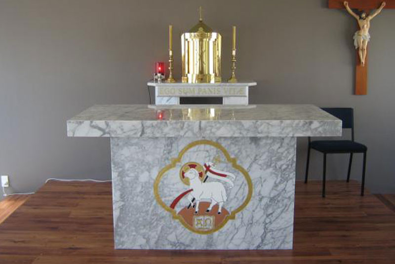 Hot Selling Marble Church Altar with total dimensions from Factory