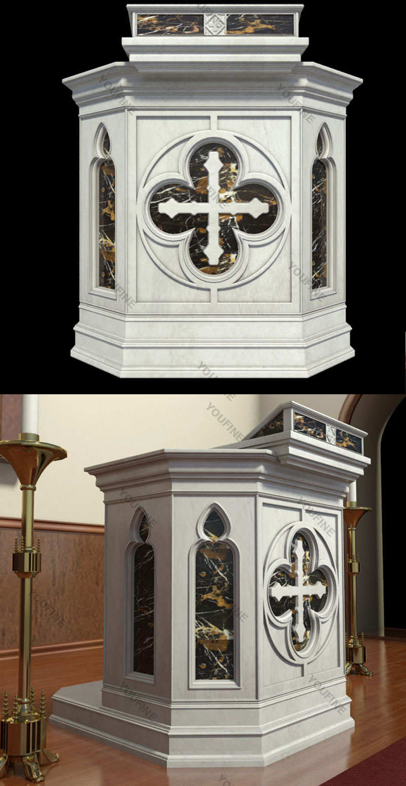 marble church pulpit design