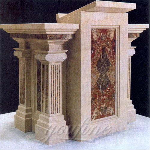 2021 Direct Factory Marble Pulpit Church Decor for Sale