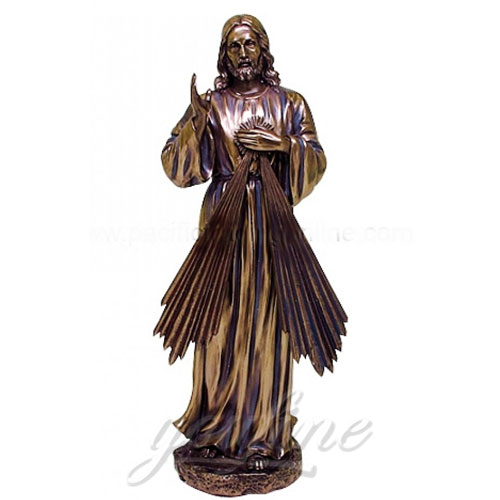 2017 High Quality Home Decor Antique Bronze Jesus Statue for Sale