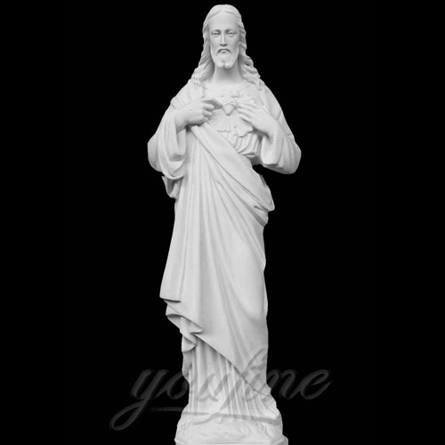 Hot Selling Religious Decorative Sacred Heart Jesus Statues for Church
