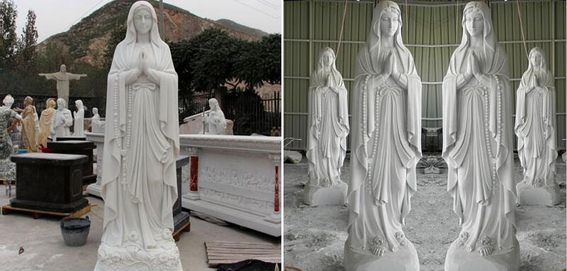 blessed mother statues for outside for sale