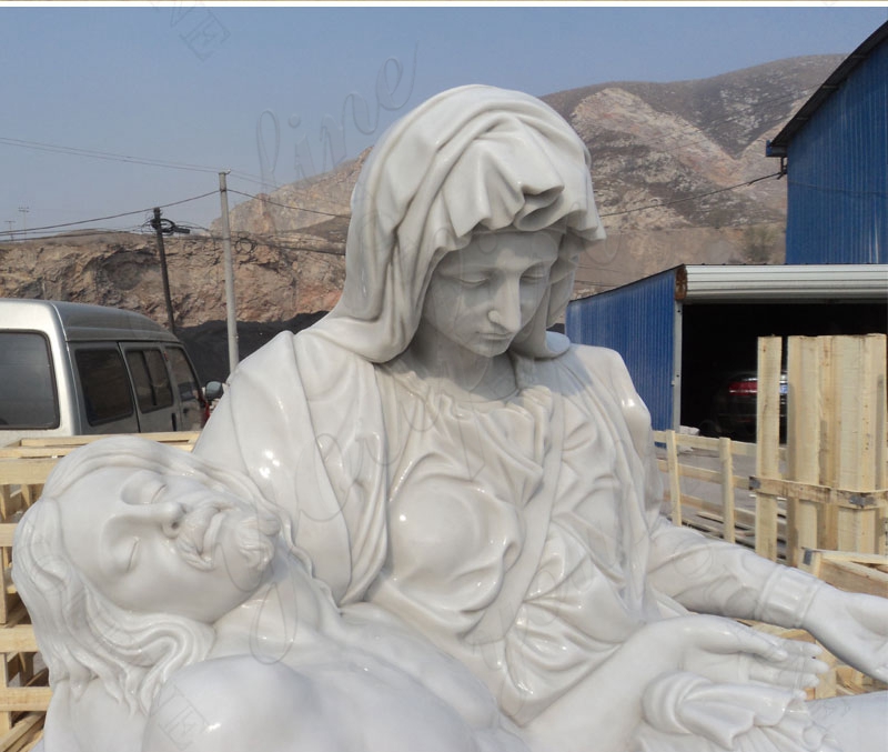 life size famous religious pieta statue for sale