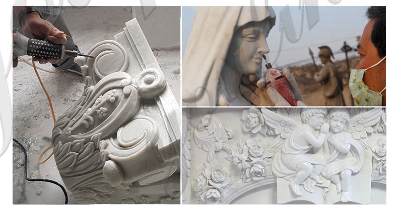 process of large catholic marble statues for sale