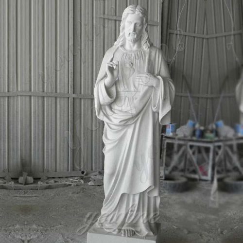 Marble Jesus Life Size Sculpture Supply with Competitive Price