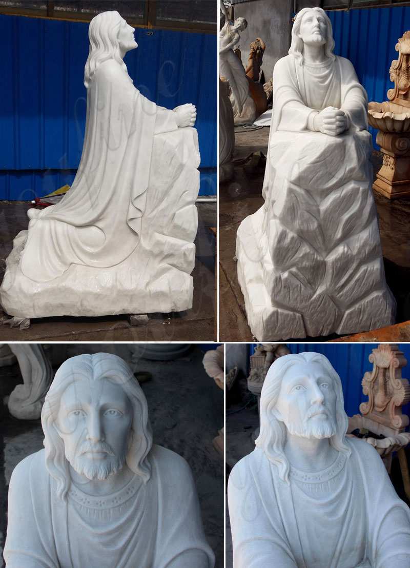 Our Lord Christ Jesus Praying and Kneeling Statue for San Lorenzo