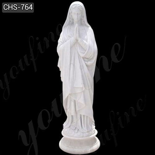Hot Selling Life Size Blessed Mary Marble Statue from Factory Supply