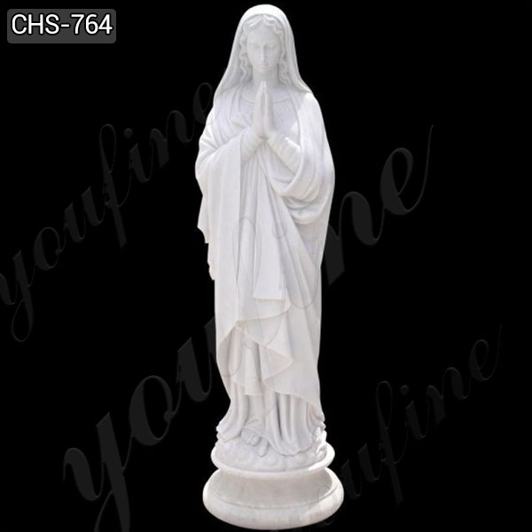 Hot Selling Life Size Blessed Mary Marble Statue from Factory Supply CHS-764