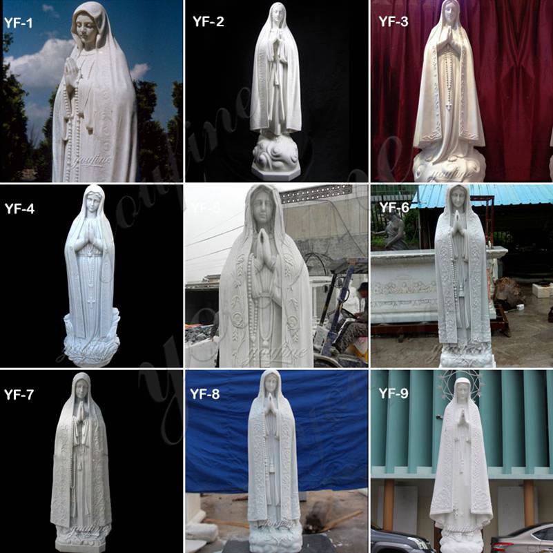 Hot Selling Life Size Blessed Mary Marble Statue