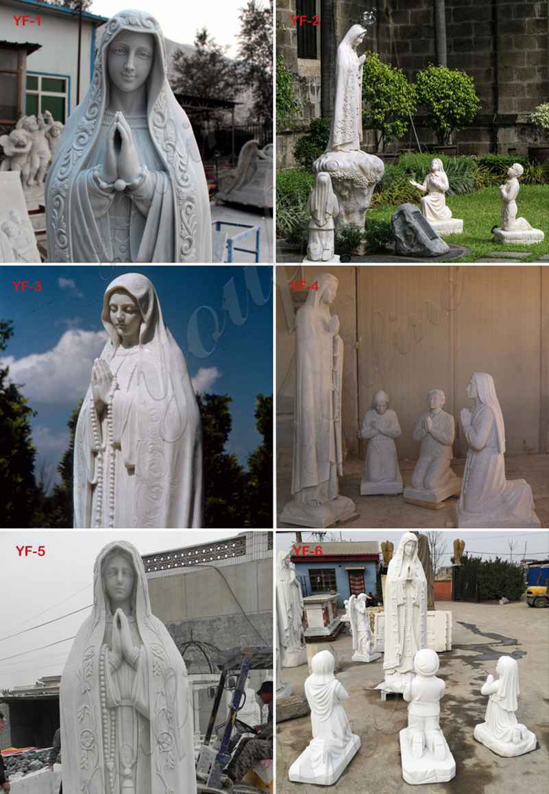 virgin mary statue