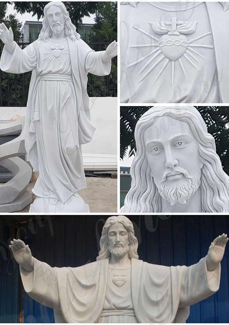 Catholic Marble Jesus Life Size Sculpture