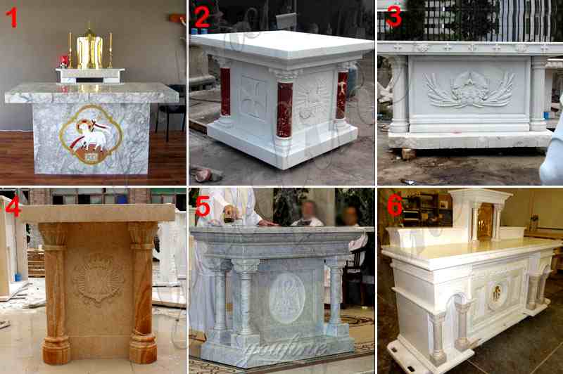 Catholic Marble Church Altars