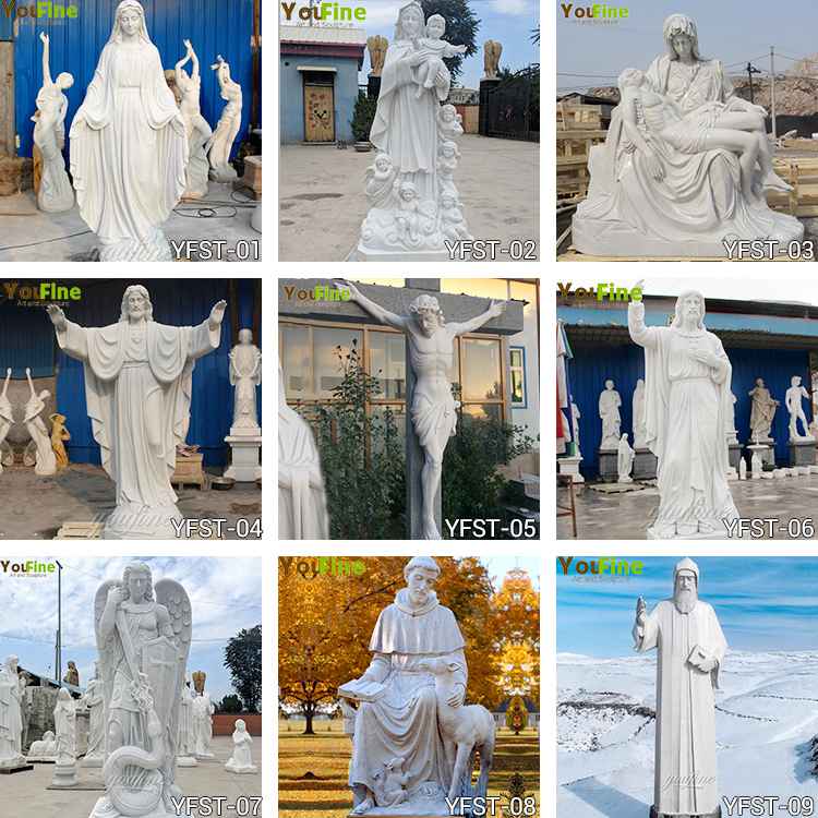 blessed mother statues for outside