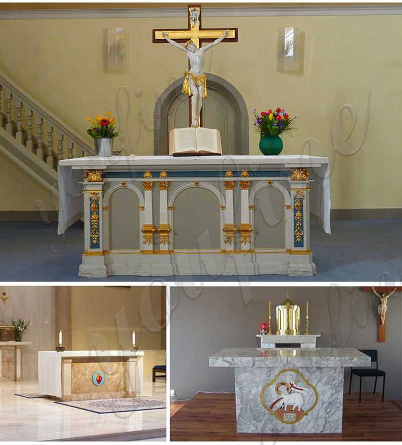 natural marble religious church pulpit