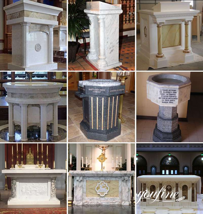 marble altar table church