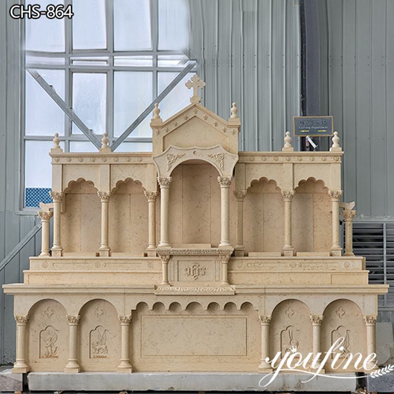 Luxury Marble Main Altar Catholic Church Decorations for Sale CHS-864