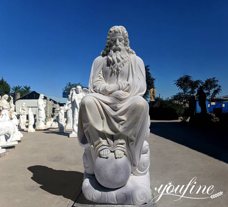 Marble Jesus Statue Details: