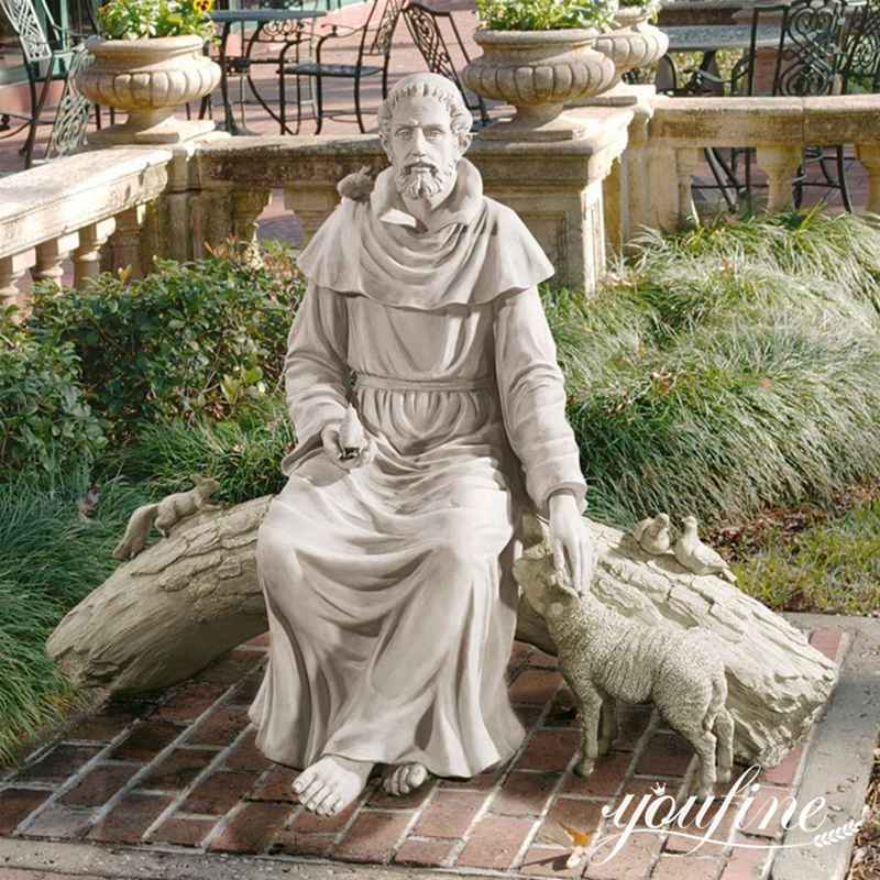 St. Francis Statue Details: