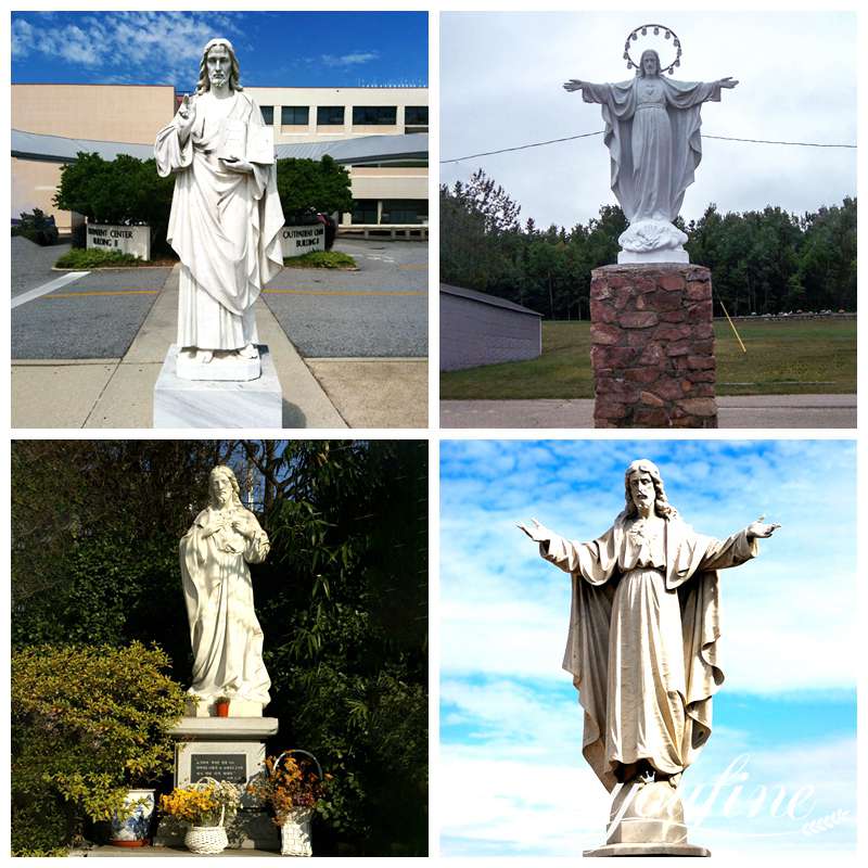 Jesus Statue Details: