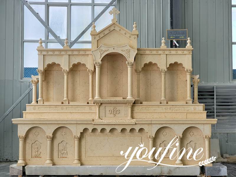 High-quality marble altar-YouFine Sculpture