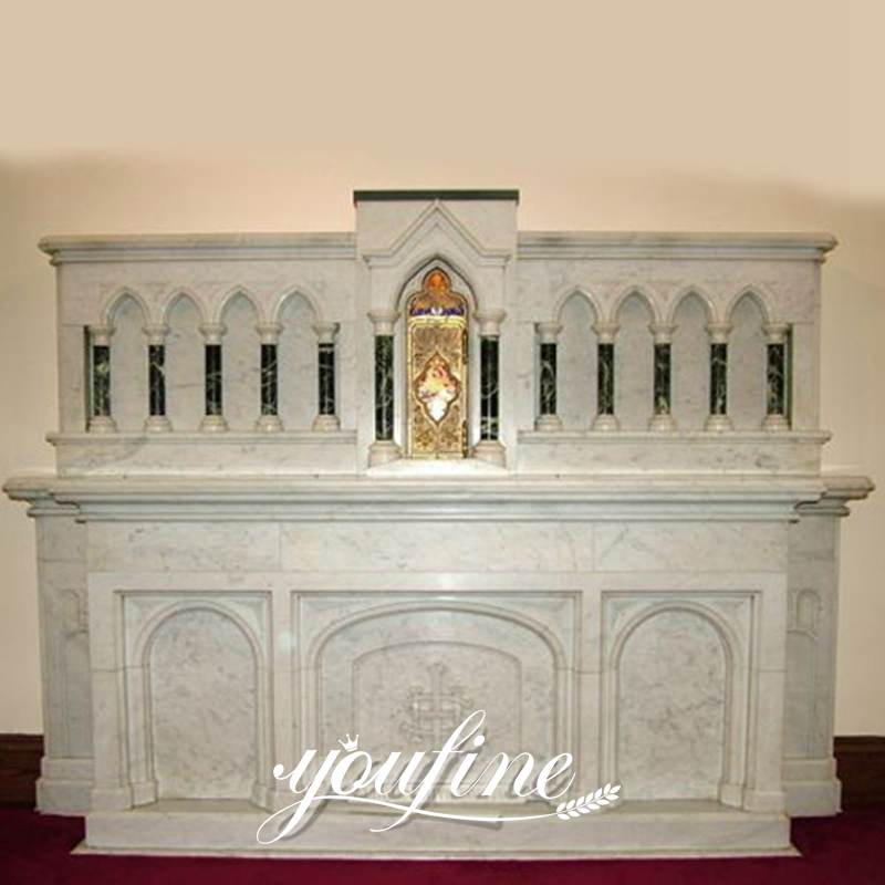 Marble altar for church-YouFine Sculpture