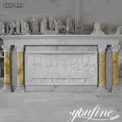 Marble altar for church-YouFine Sculpture