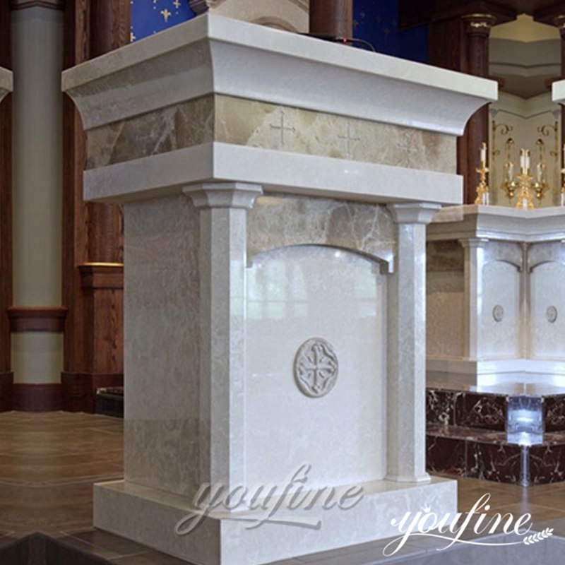 marble pulpit for sale-YouFine Sculpture