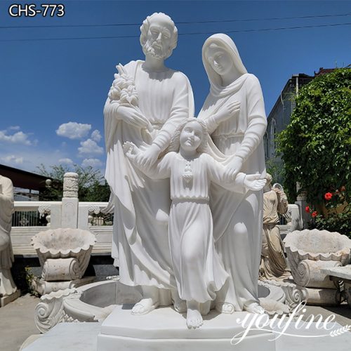 hand carved marble religious statue-YouFine Sculpture