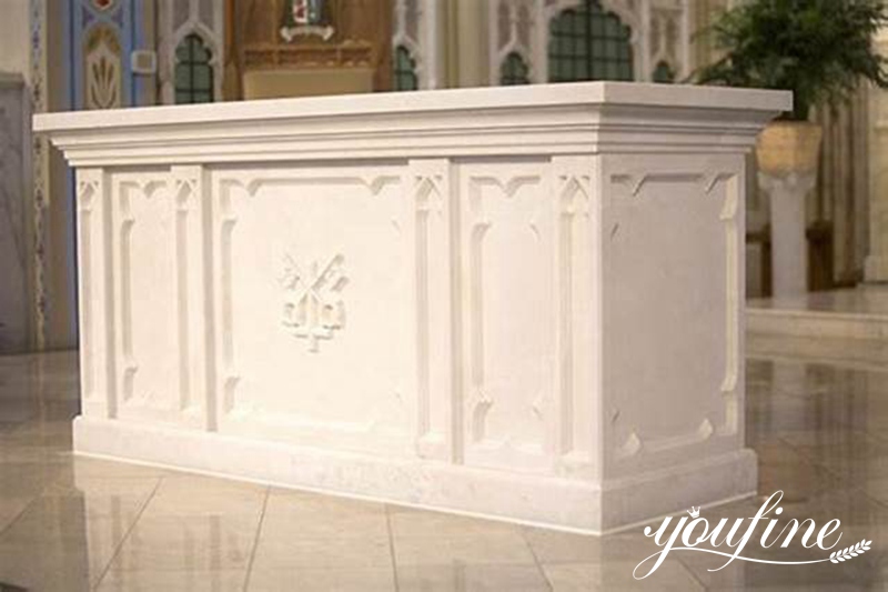marble altar table for sale-YouFine Sculpture1