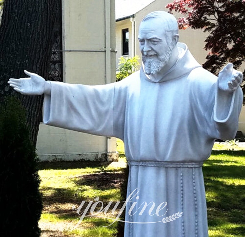 padre pio statue outdoor-YouFine Sculpture