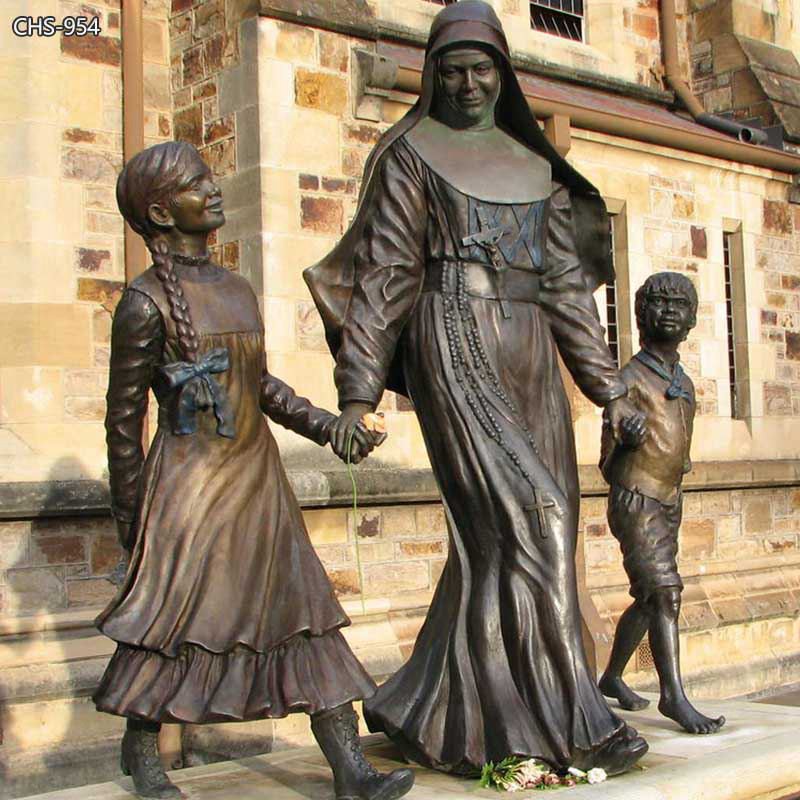 bronze mary mackillop sculpture