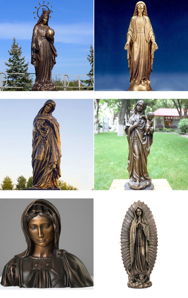 more mary statues