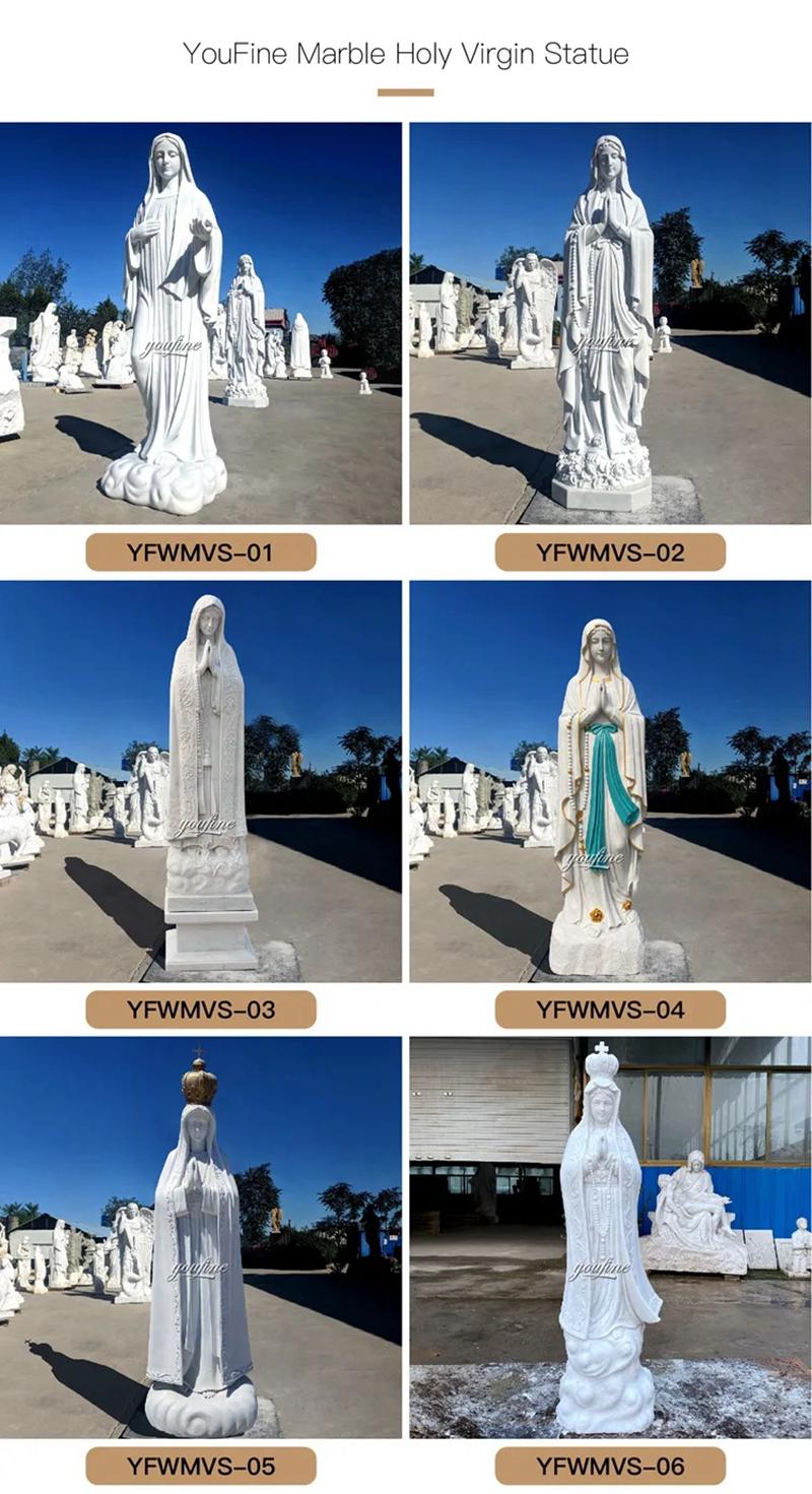 virgin mary statues